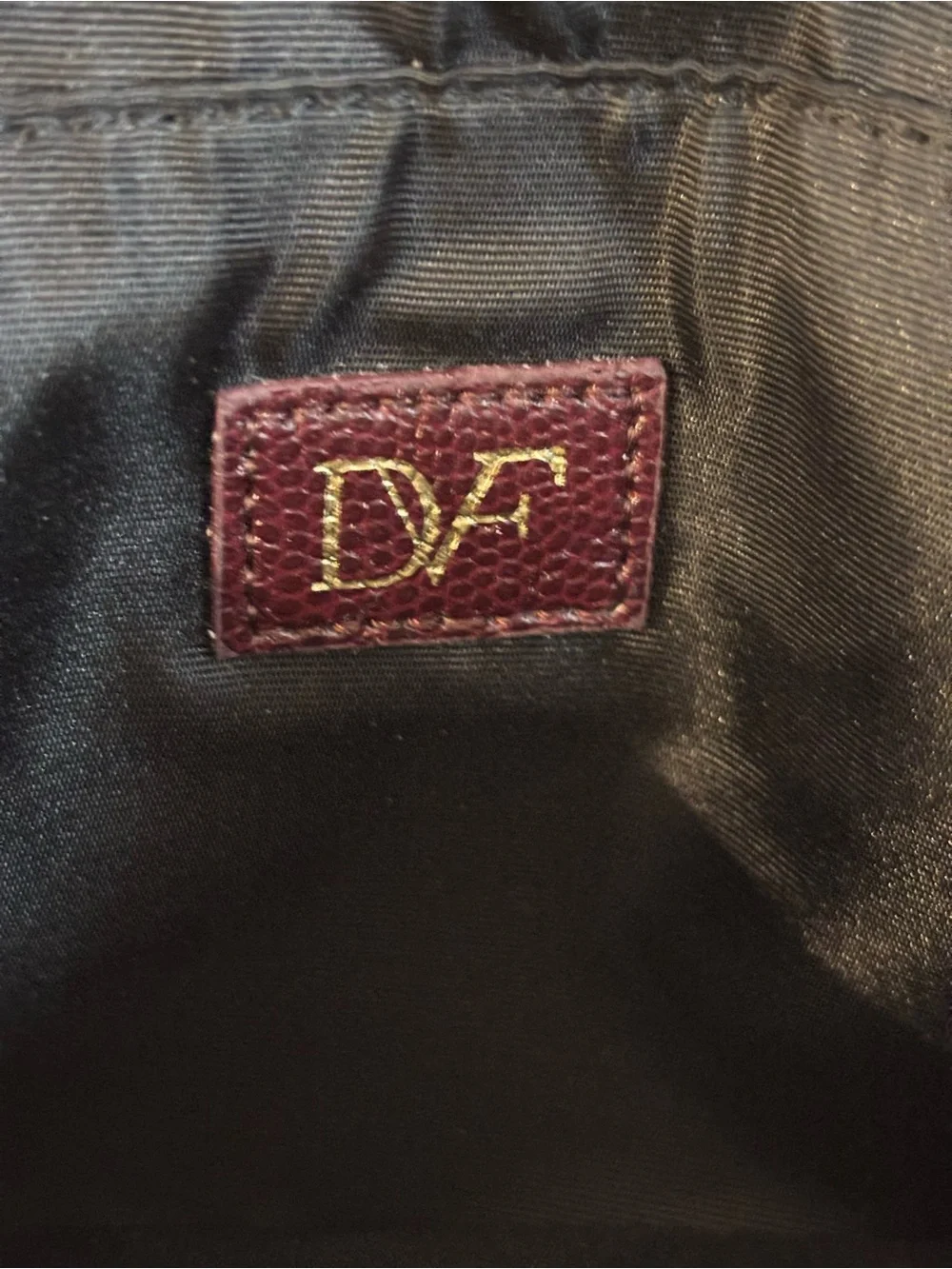 Diane Von Furstenberg Embossed Lizard Envelope Clutch Wallet